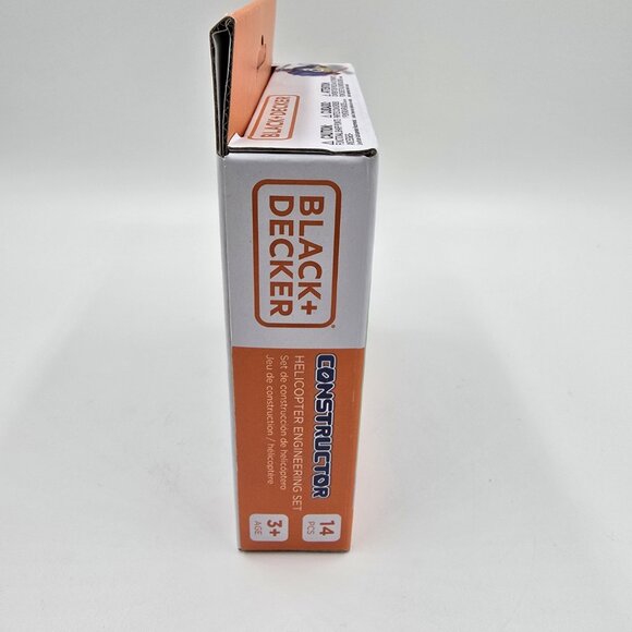 Black + Decker Constructor Helicopter Engineering Set S.T.E.M Skills Development - Picture 4 of 5